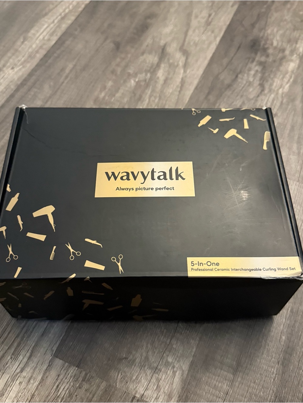 WavyTalk 5-in-1 Curling Wand Set